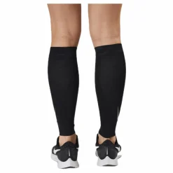 Zoned Support Calf Sleeves Black/Silver